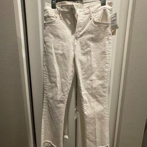 Mother Insider Crop Fray, size 29